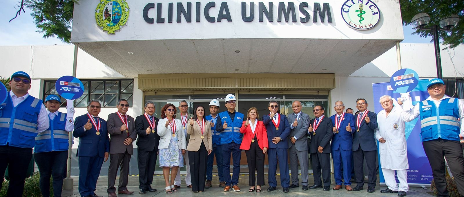 ATU ejecutará obras de iluminación, videovigilancia y modernización de la Clínica Universitaria en la UNMSM