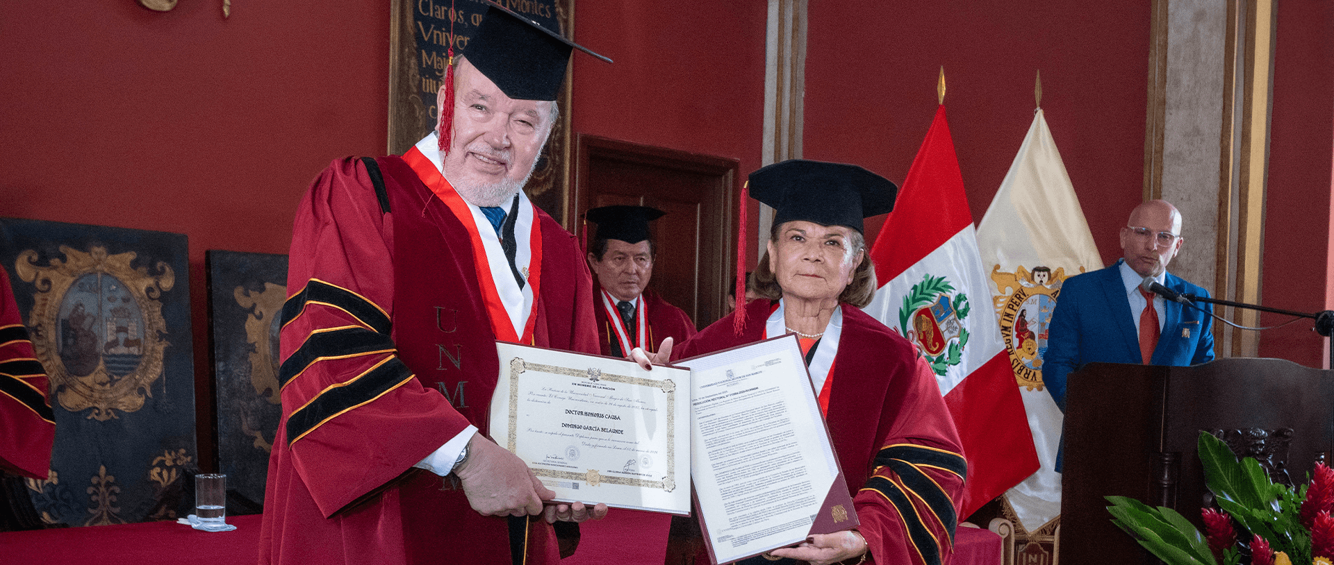 Universidad Nacional Mayor de San Marcos otorgó el grado de Doctor Honoris Causa al jurista Domingo García Belaunde