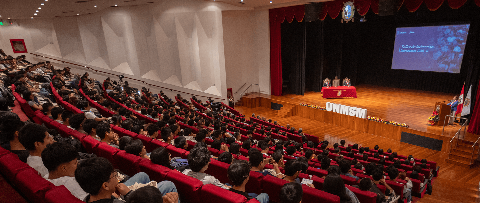 San Marcos inició talleres de inducción académica a ingresantes 2026-II