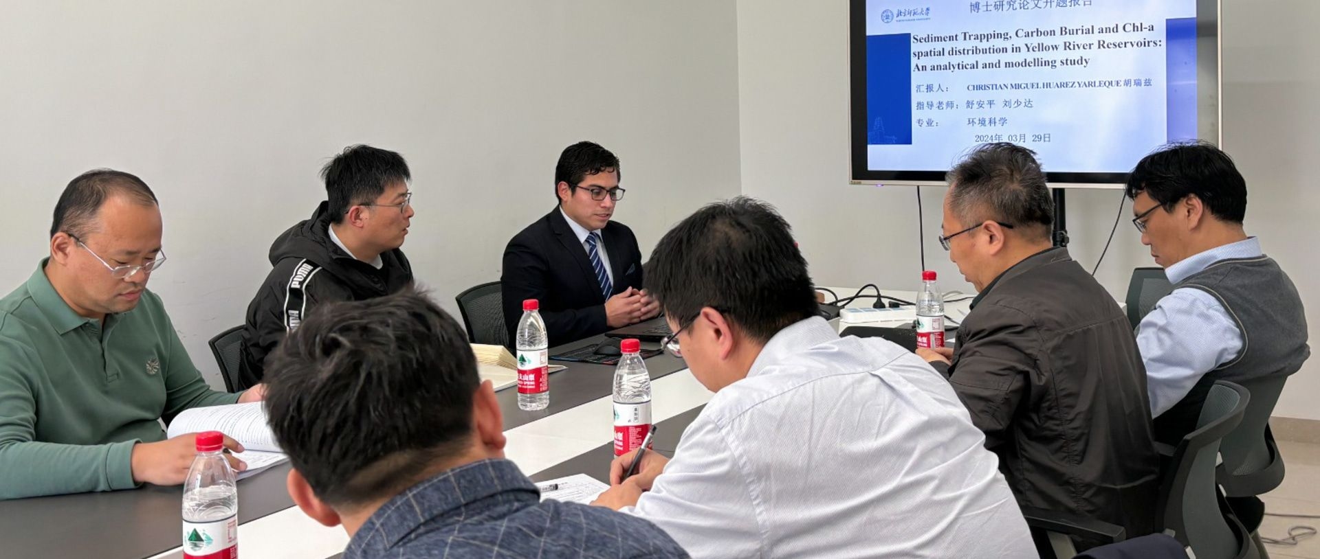 Egresado sanmarquino destaca en China y se prepara para sustentar su tesis de doctorado en ciencias ambientales