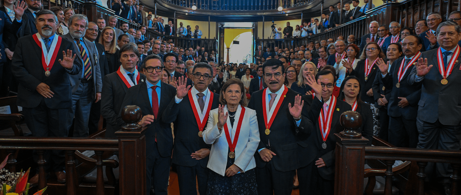 San Marcos celebró 475 años de historia con una histórica Sesión Solemne junto a autoridades nacionales e internacionales